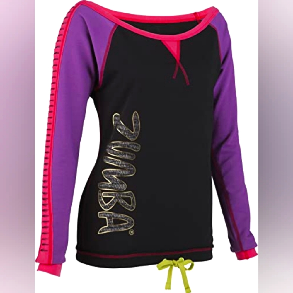 Zumba Fitness "Already Torn" Long Sleeve Sweater